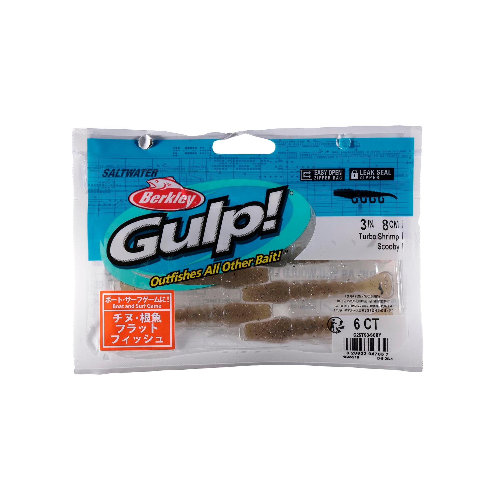 シュリンプG Gulp! Turbo Shrimp 3inch/4inch（ガルプ！ソルトウォーター