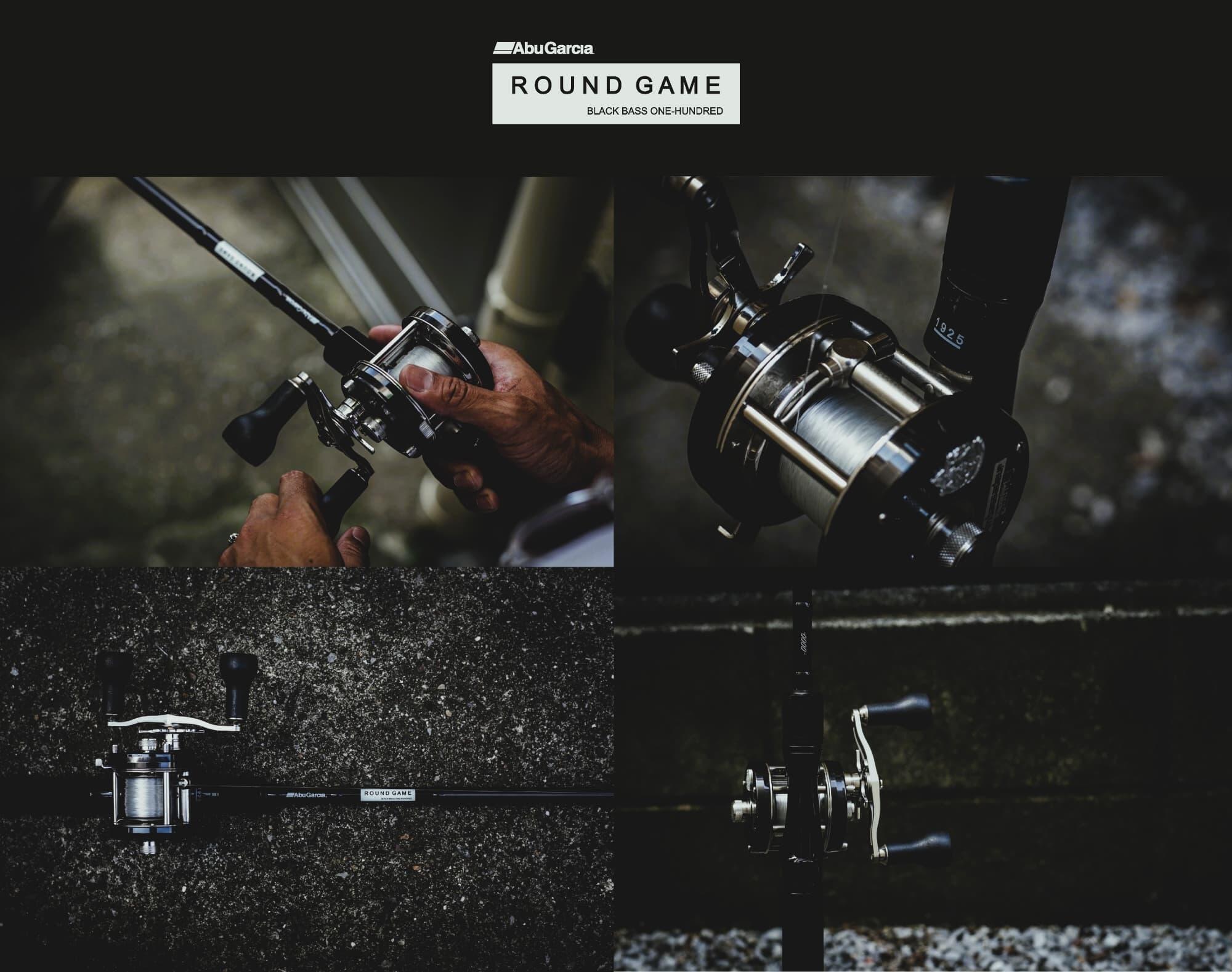 AbuGarcia ROUND GAME BLACK BASS ONE-HUNDRED