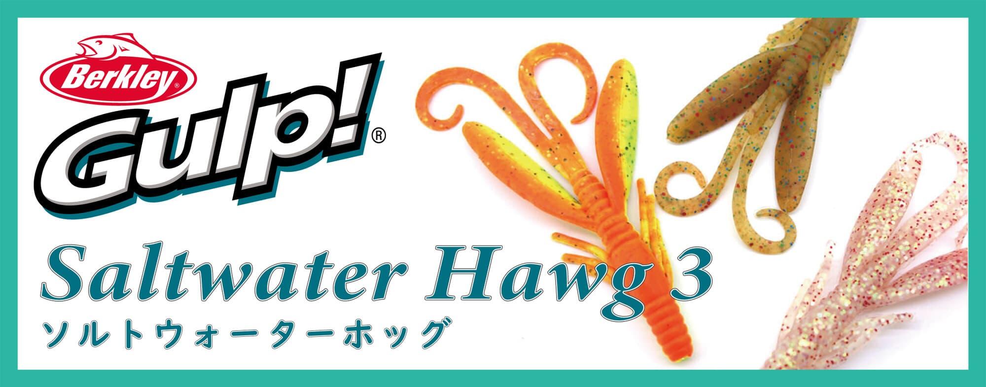 Berkley Gulp!(ガルプ!) Saltwater Hawg 3 ソルトウォーターホッグ