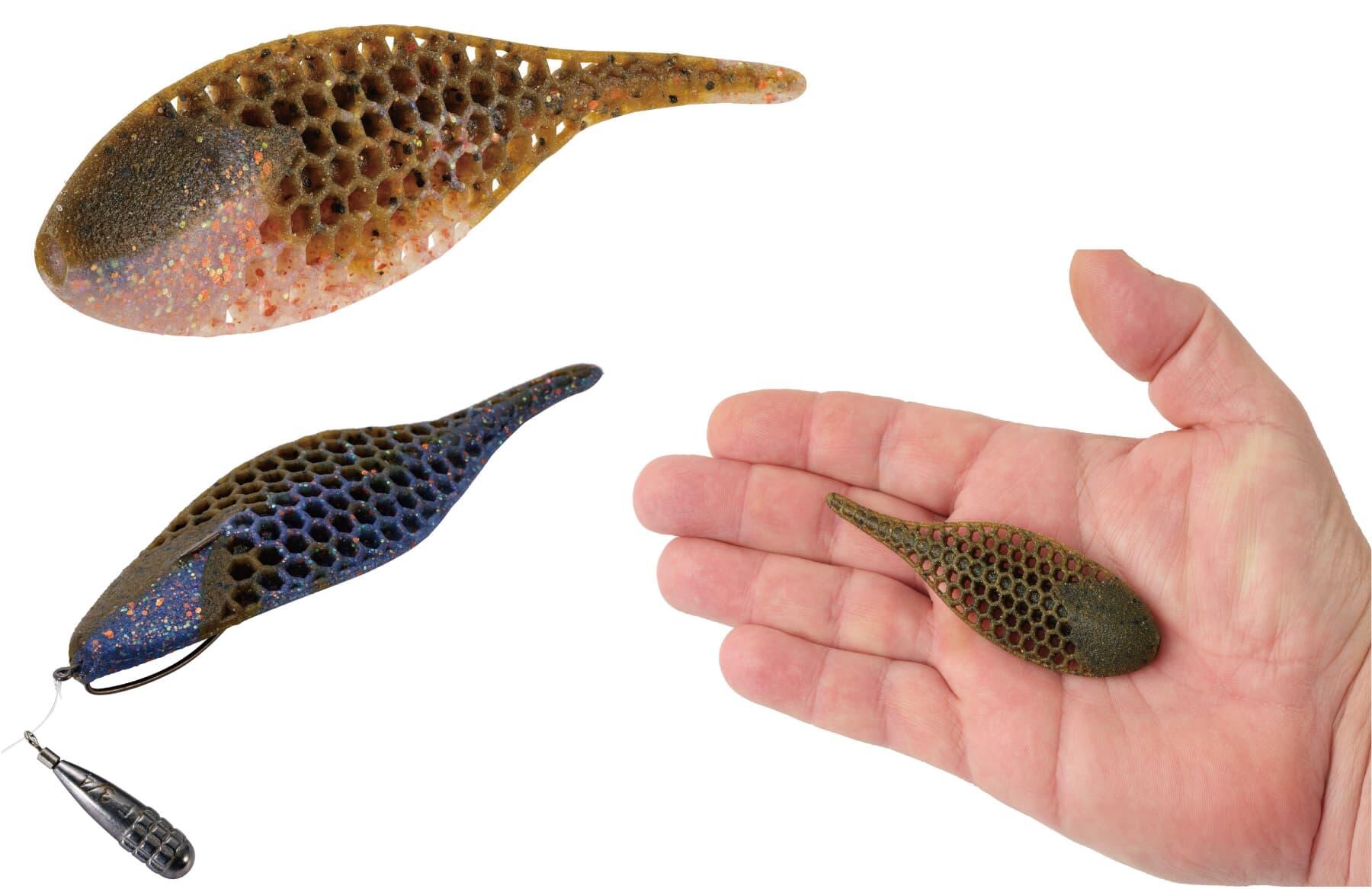 PowerBait MaxScent Flux Gill 3.5inch / 5.3inchの特長