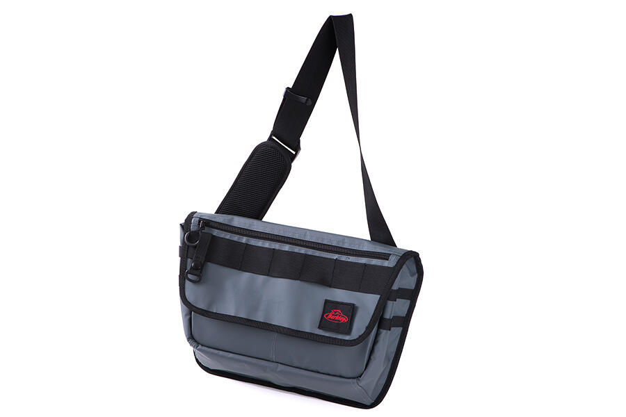 MESSENGER BAG STEEL GREY