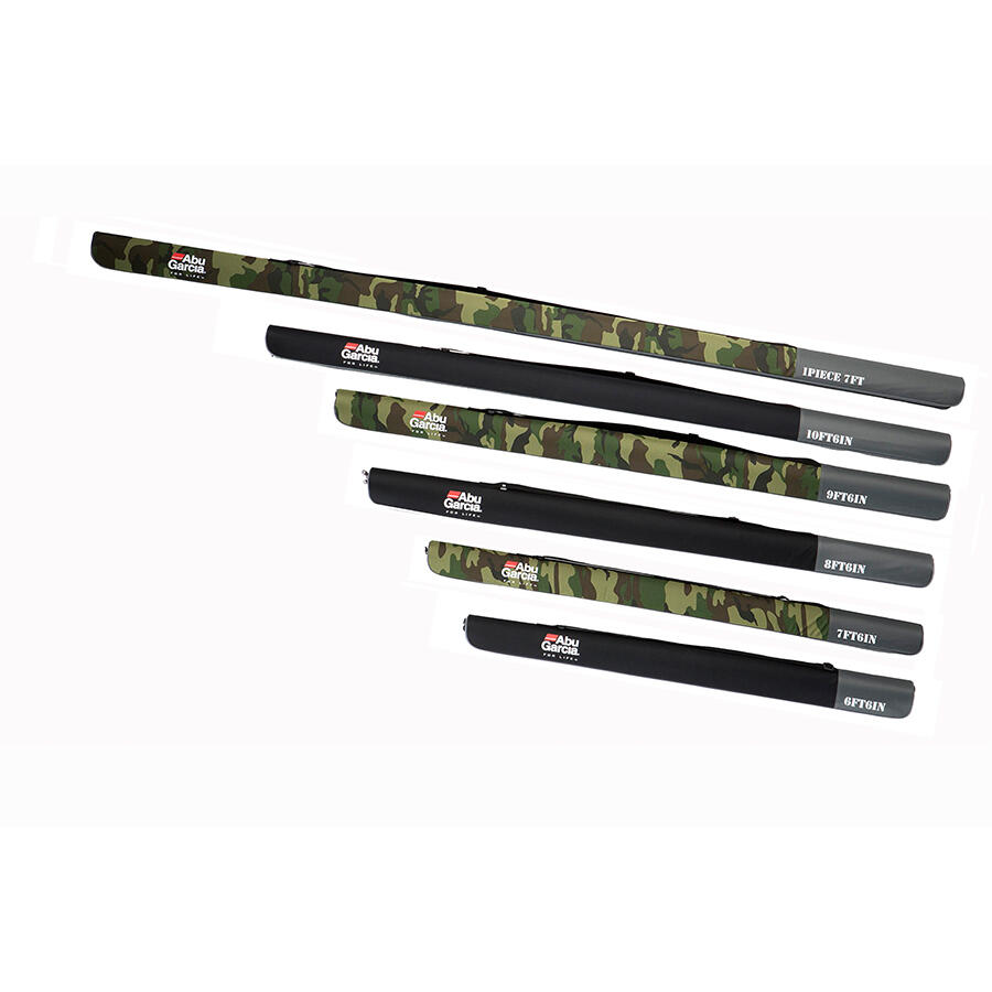 Abu Garcia Rod Case Semi Hard Rod Case 2 Black 7'6 .